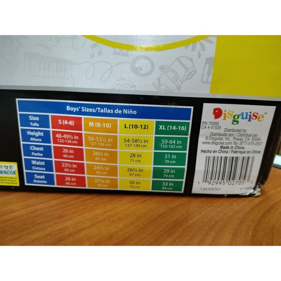 Bob Inflatable Minions Despicable Me Movie Halloween Child Costume - Picture 7 of 12